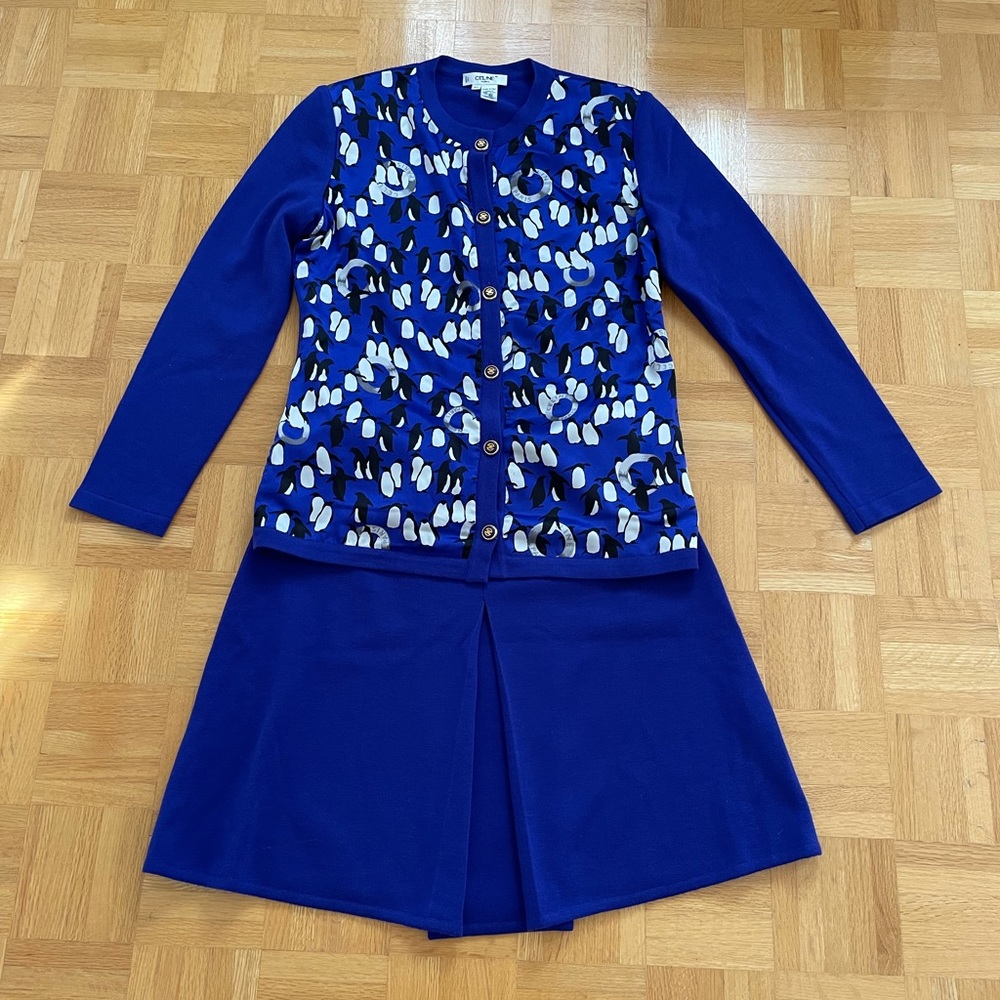 Celine Cardigan and Matching Skirt